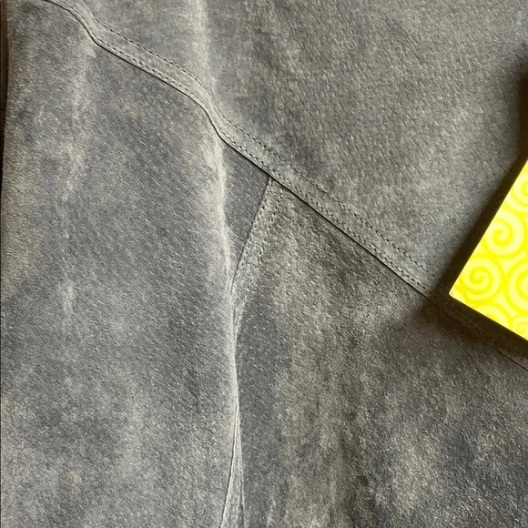 Dialogue Navy Suede Cape / Lined New With Tags QVC - Picture 6 of 9